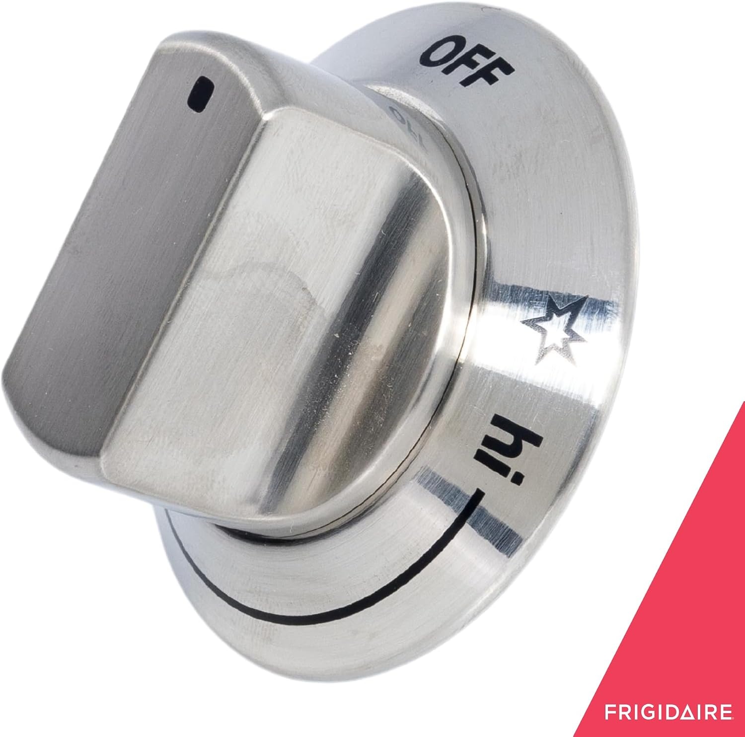 image:imageFrigidaire 318242275 Stovetop Burner Knob for Gas Ranges and Stoves Chrome