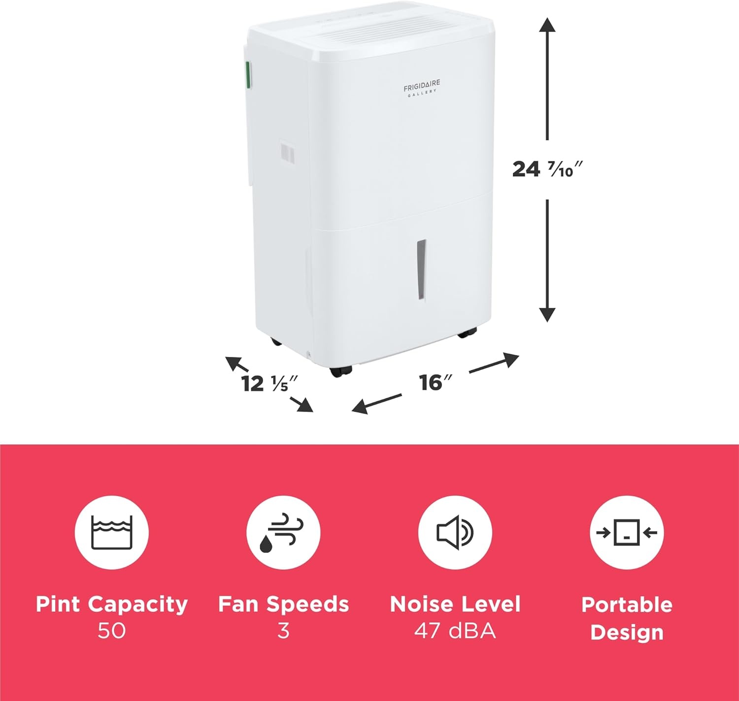image:imageFrigidaire 35 Pint Dehumidifier50 Pint Wifi New 2025