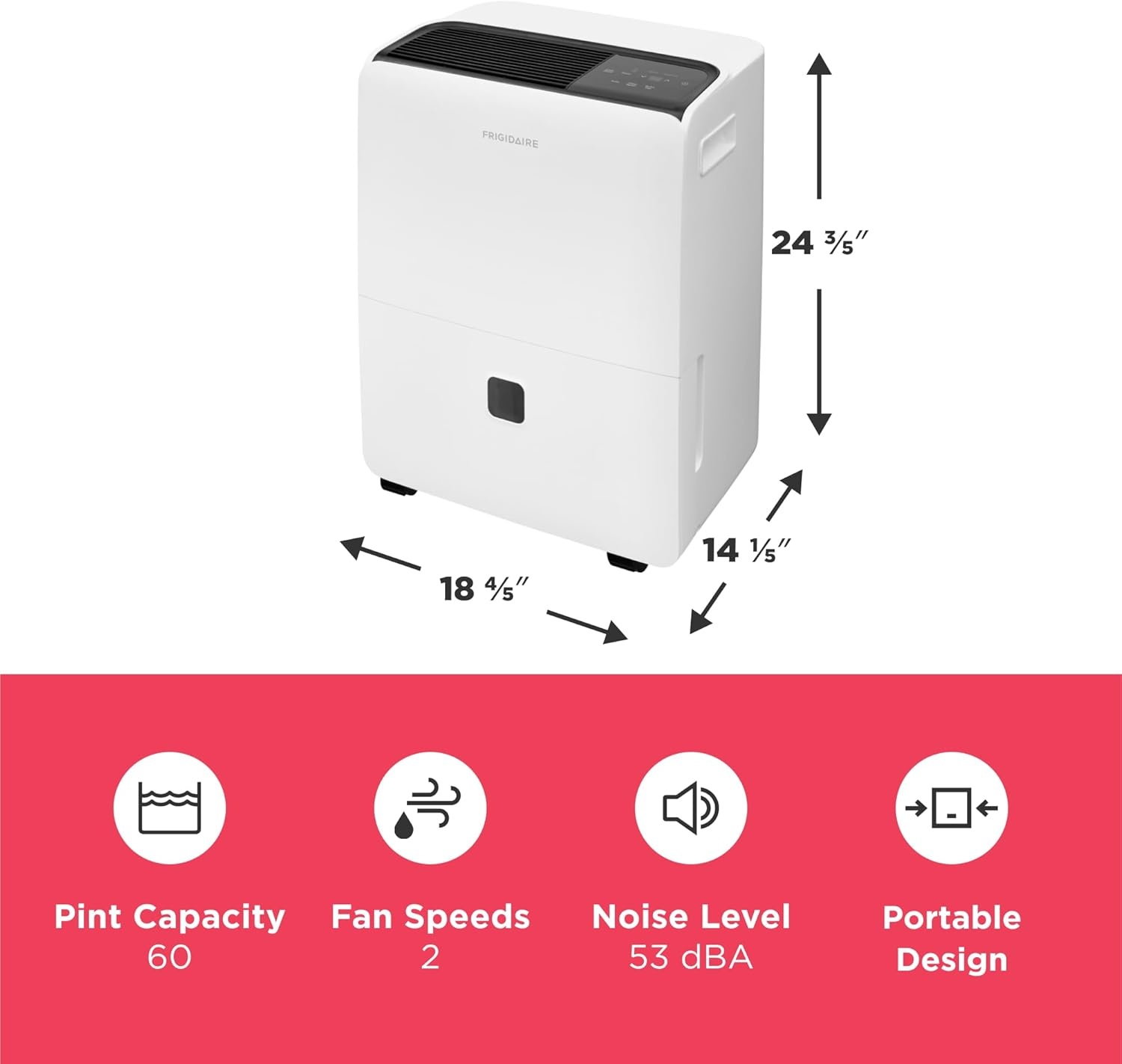 image:imageFrigidaire 35 Pint Dehumidifier60 Pint New 2025