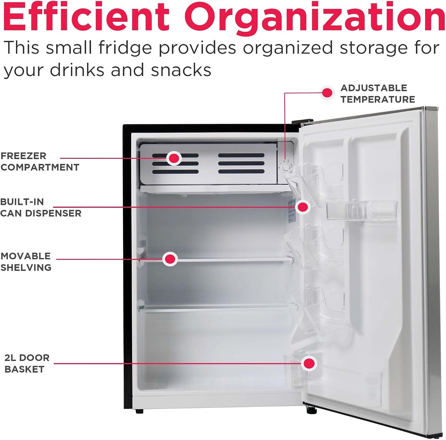image:imageFrigidaire 45 cu ft Refrigerator Stainless Steel Door Platinum Series25 cu ft