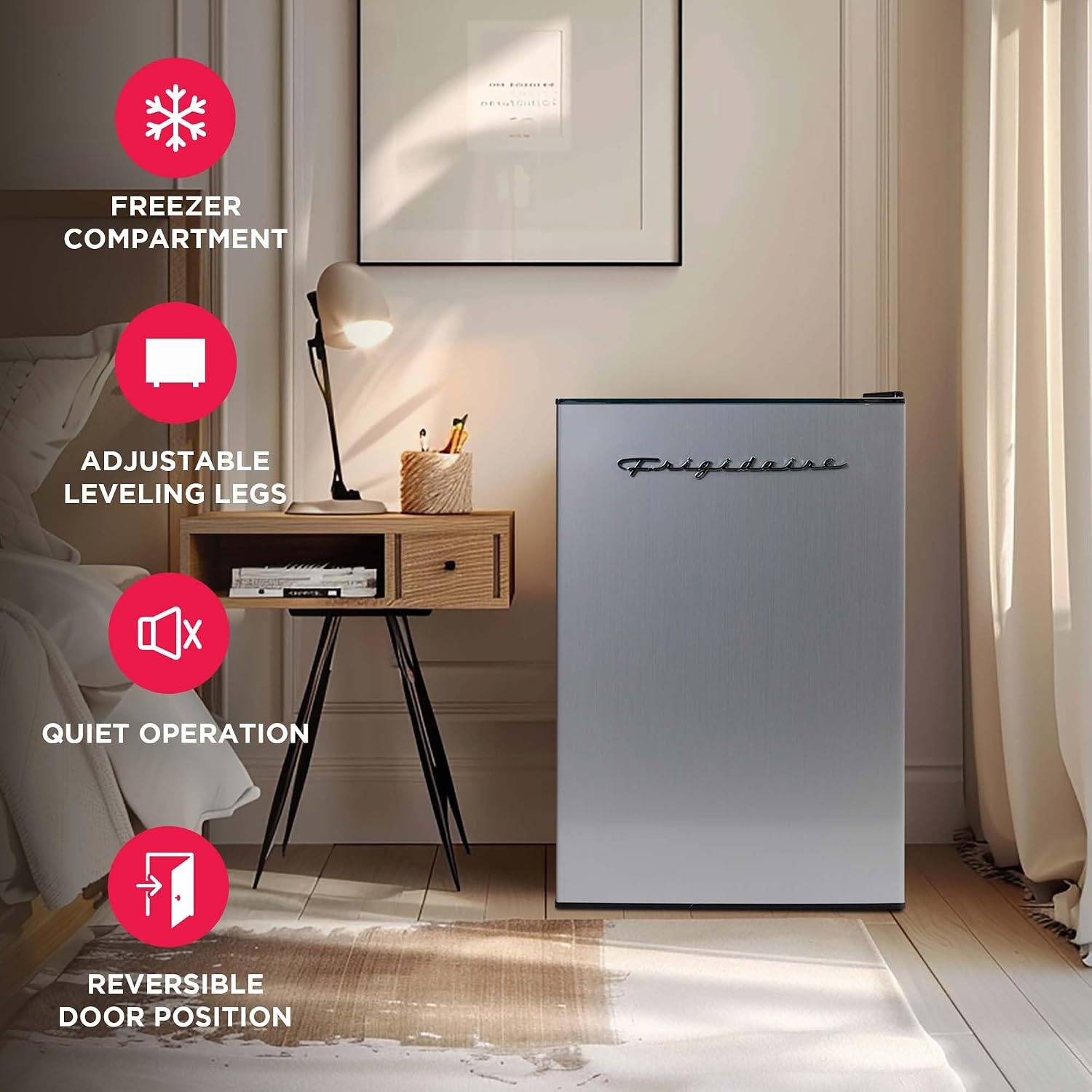 image:imageFrigidaire 45 cu ft Refrigerator Stainless Steel Door Platinum Series25 cu ft