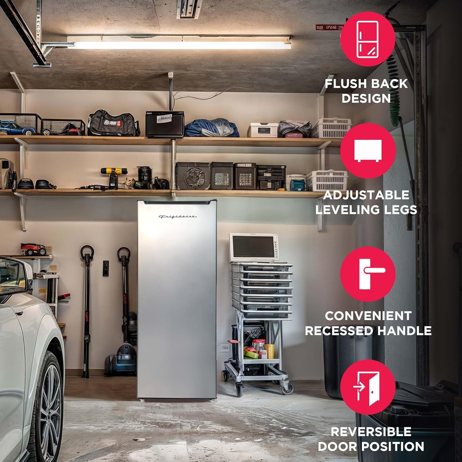 image:imageFrigidaire 45 cu ft Refrigerator Stainless Steel Door Platinum Series65 cu ft