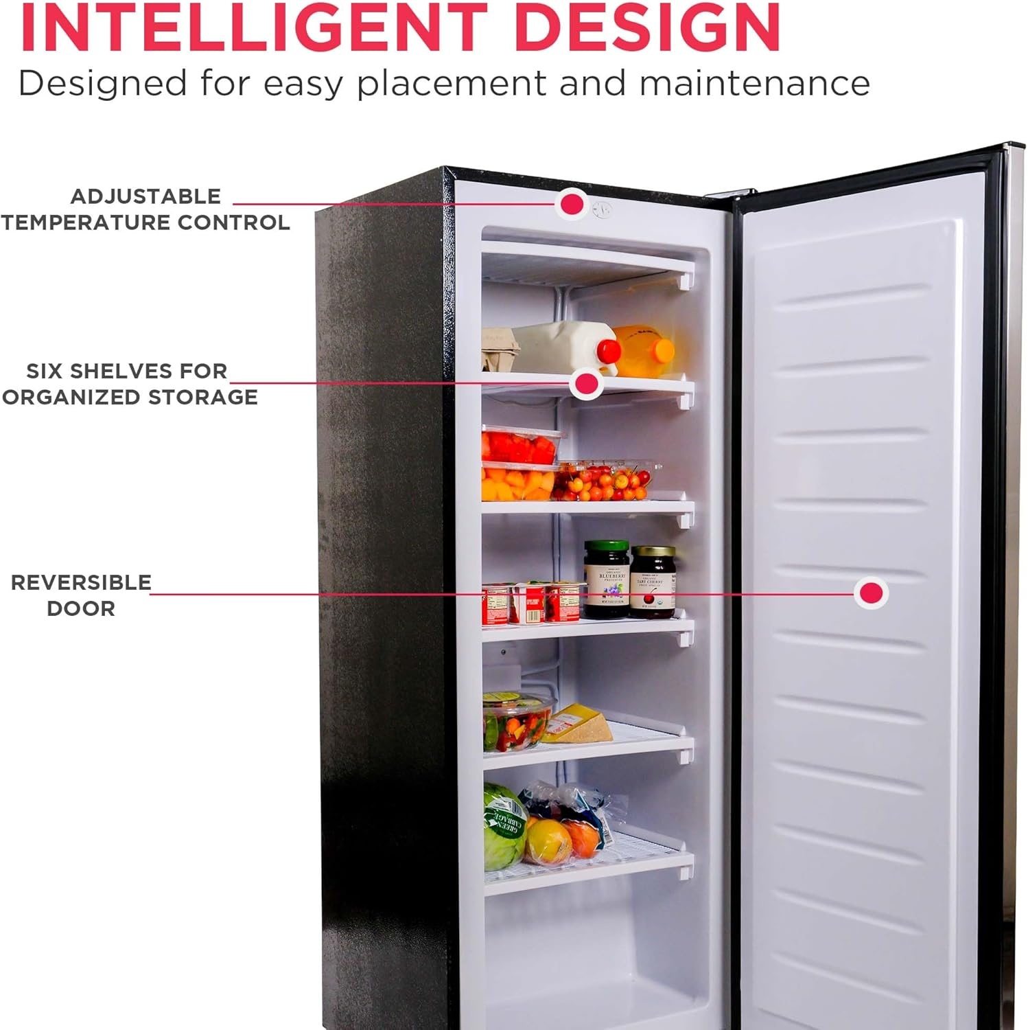 image:imageFrigidaire 45 cu ft Refrigerator Stainless Steel Door Platinum Series65 cu ft