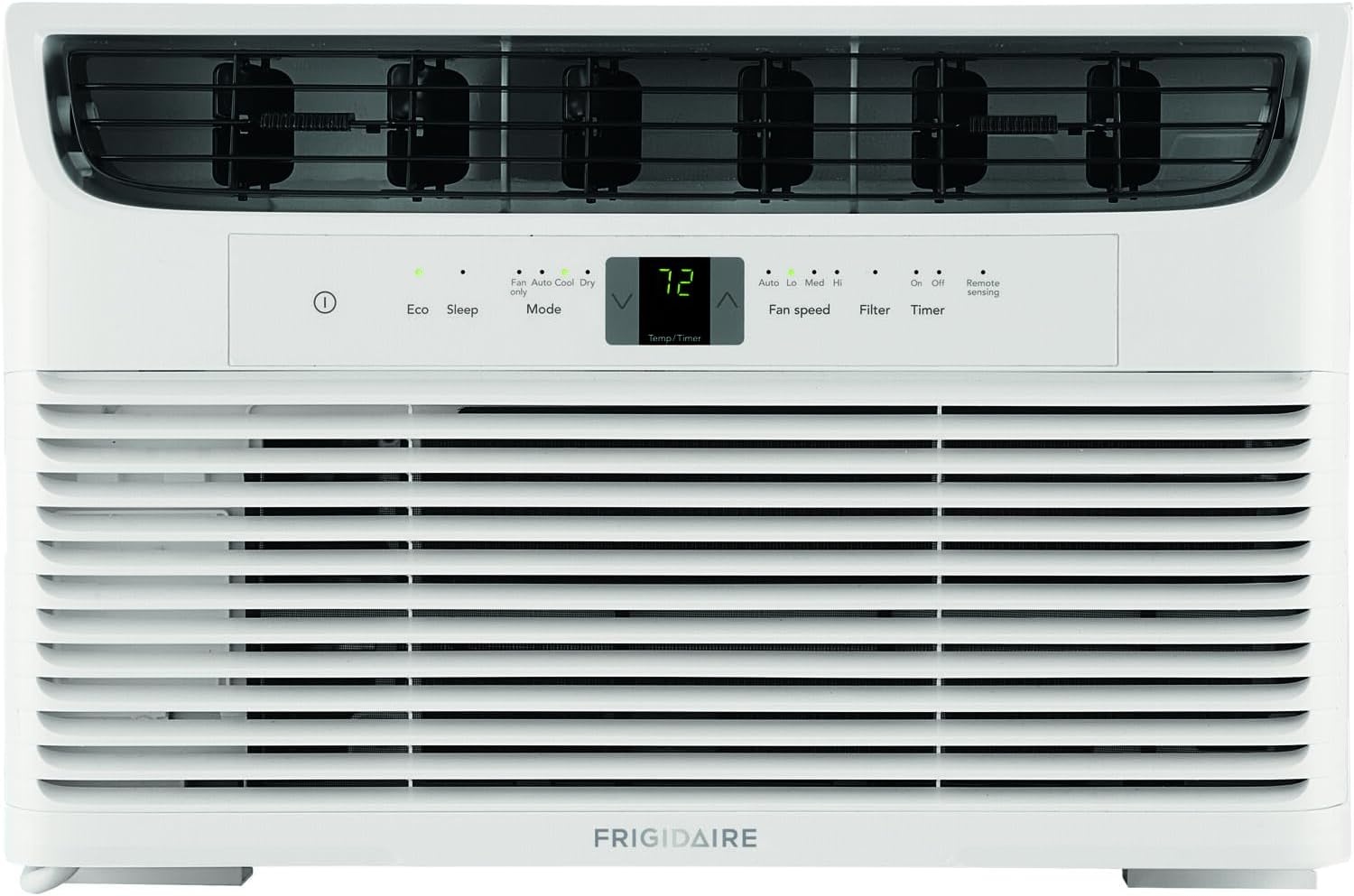 image:imageFrigidaire 6000 BTU Window Air Conditioner and Dehumidifier 115V Window AC Unit for Small Rooms up to 250 Sq Ft Apartment and Dorm Room with Remote Control in WhiteWhiteBlack