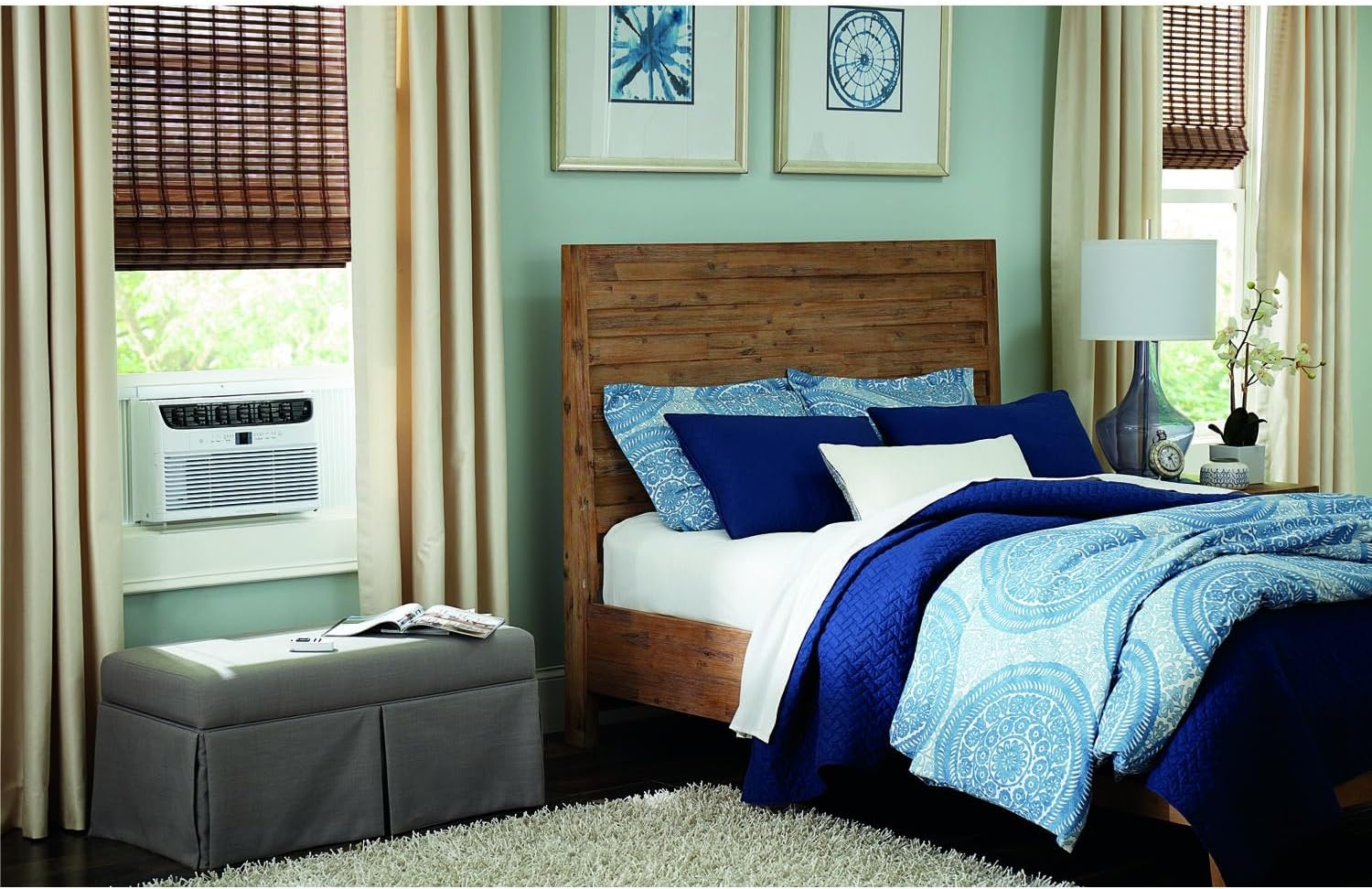 image:imageFrigidaire 6000 BTU Window Air Conditioner and Dehumidifier 115V Window AC Unit for Small Rooms up to 250 Sq Ft Apartment and Dorm Room with Remote Control in WhiteWhiteBlack