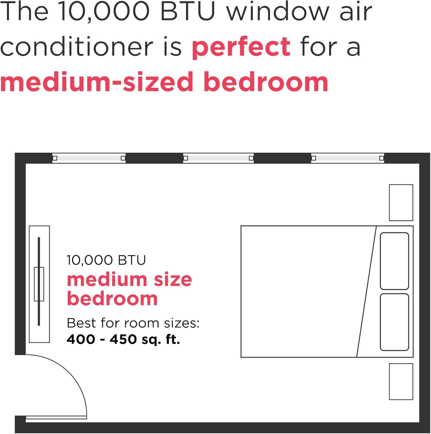 image:imageFrigidaire 8000 BTU Smart Window Air Conditioner with WiFi Cools Up to 350 Sq Ft Remote Control Quiet Operation Eco Mode 3 Fan Speeds WhiteNew 2024 10 000 BTU