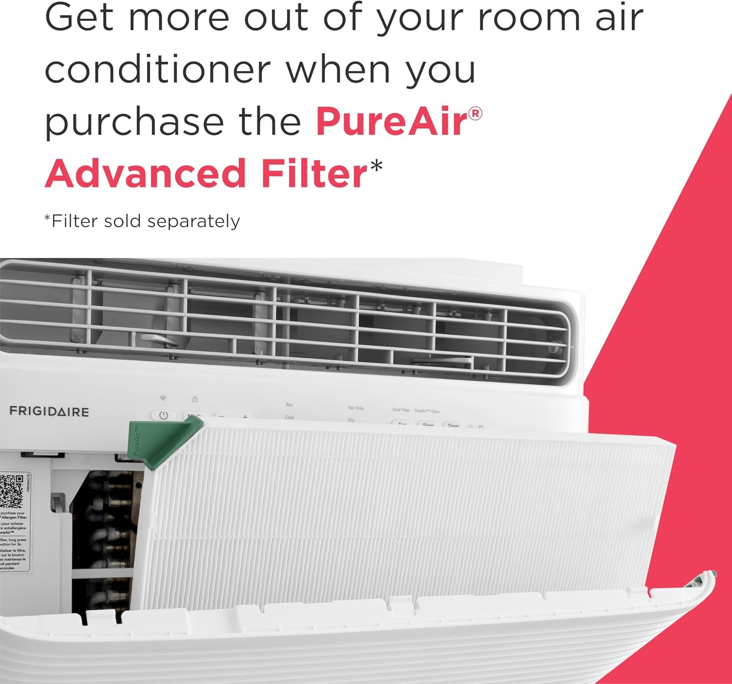 image:imageFrigidaire 8000 BTU Smart Window Air Conditioner with WiFi Cools Up to 350 Sq Ft Remote Control Quiet Operation Eco Mode 3 Fan Speeds WhiteNew 2024 8 000 BTU