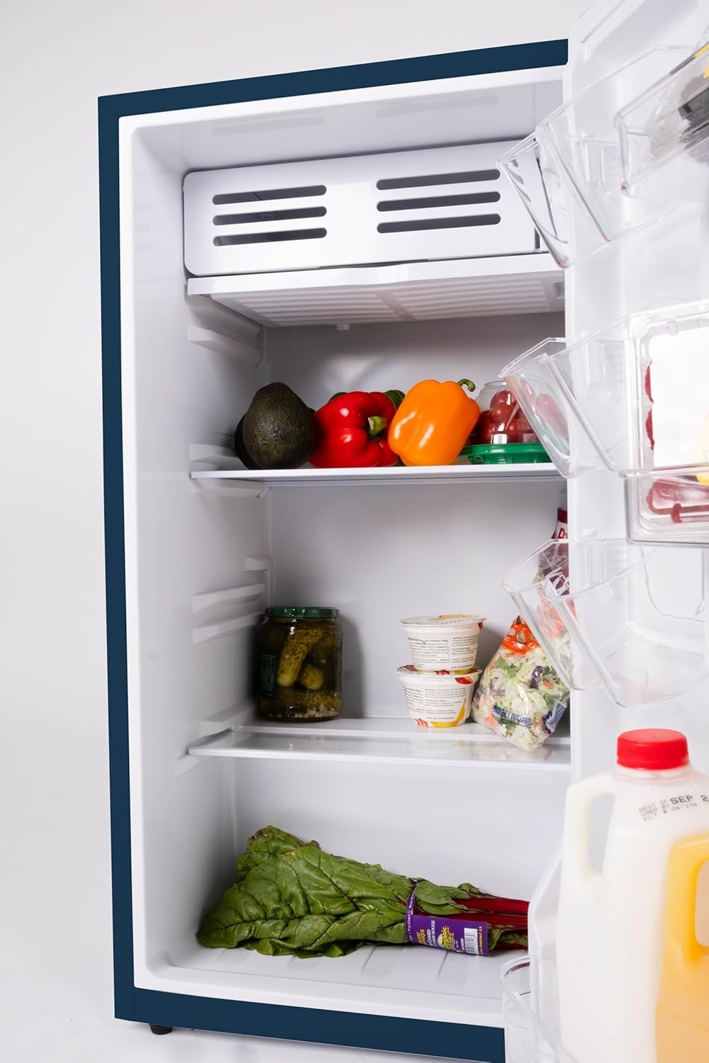 image:imageFrigidaire EFR323 32 cu ft Compact Fridge Mini Refrigerator Stainless Steel Platinum SeriesBlue