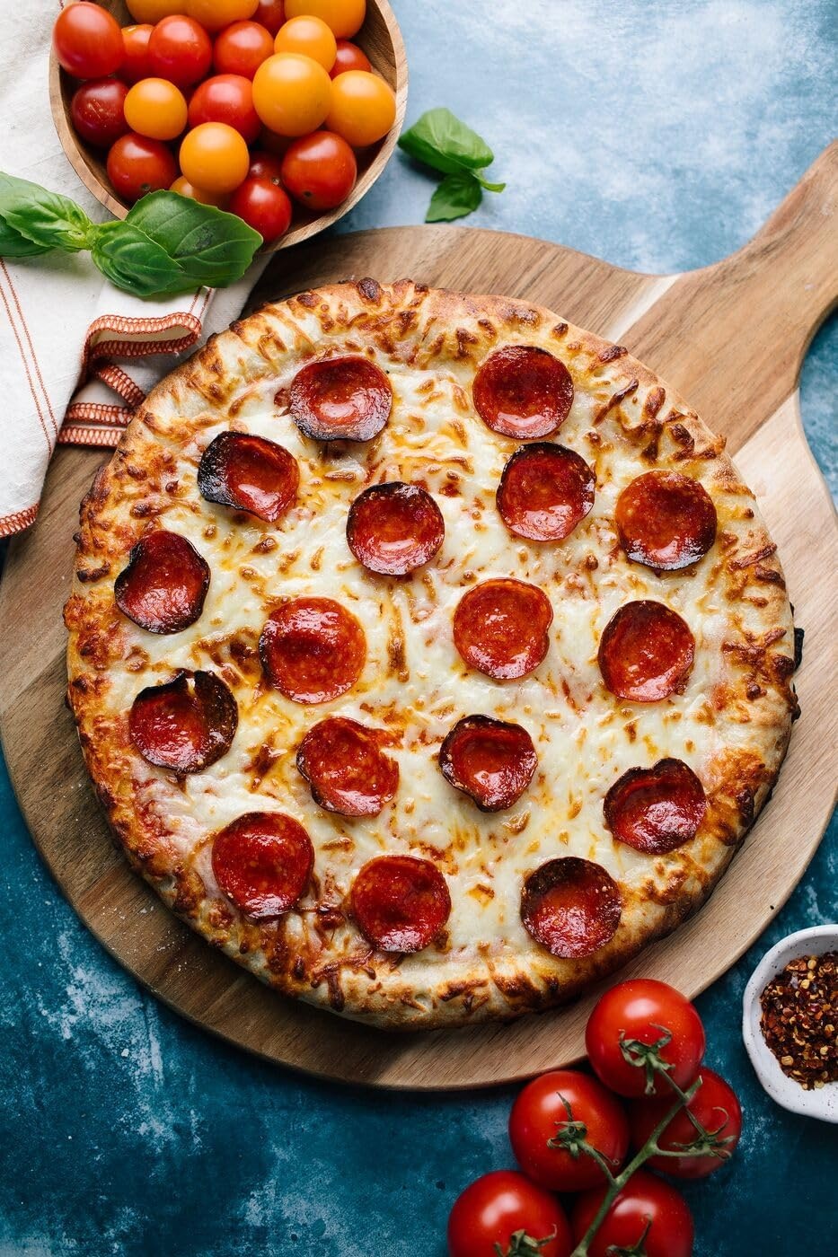 image:imageFrigidaire Electric Indoor Pizza Oven Reach Temperatures of 700F Stone Bake 12 Pizzas in Minutes Portable Countertop Oven with Air Fry and Bake Peel Included Model FRPO100BWith Pizza Peel Pizza Cutter
