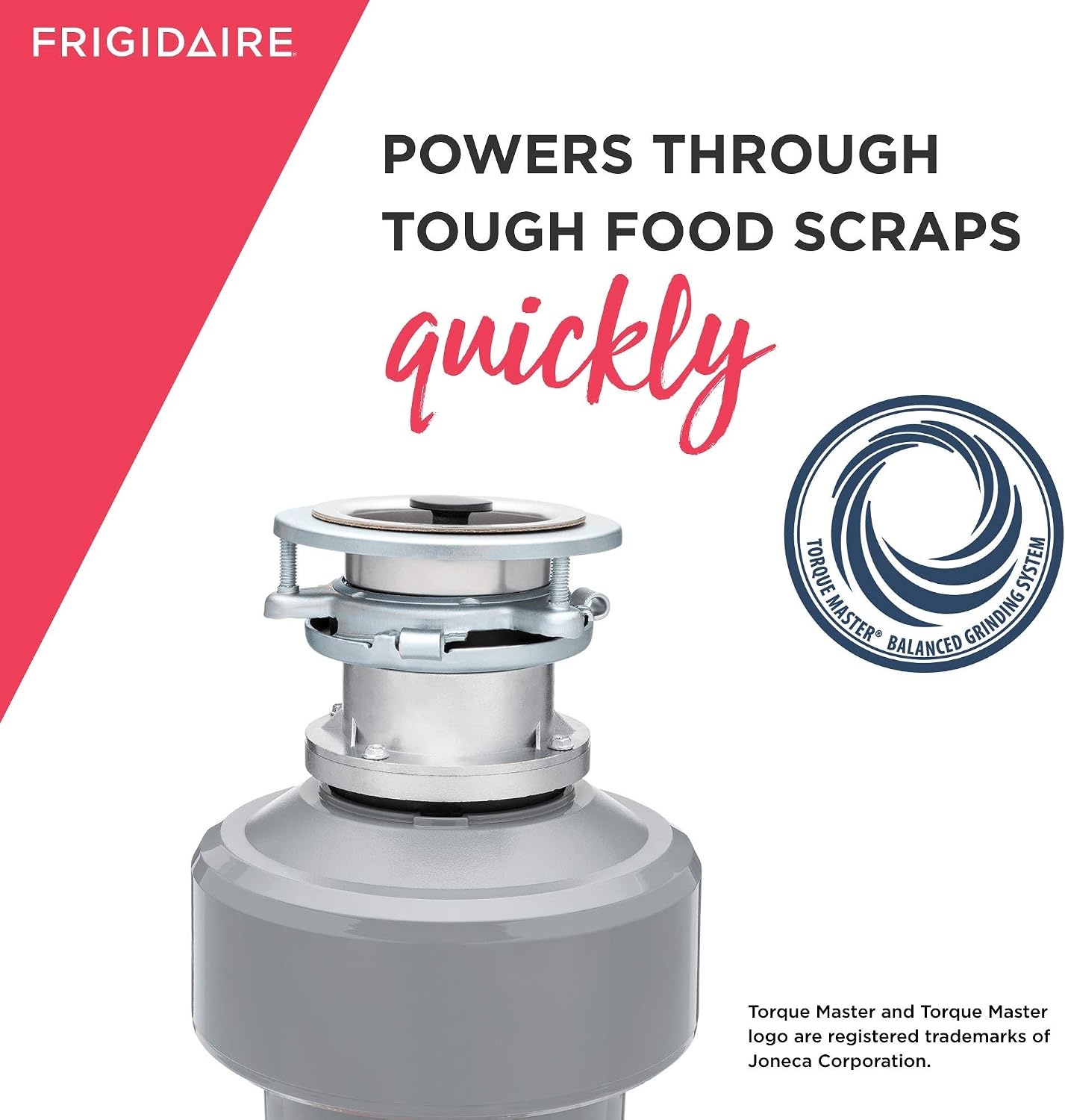 image:imageFrigidaire FF75DISPB1 HP Batch Feed Corded Garbage Disposer for Kitchen Sinks