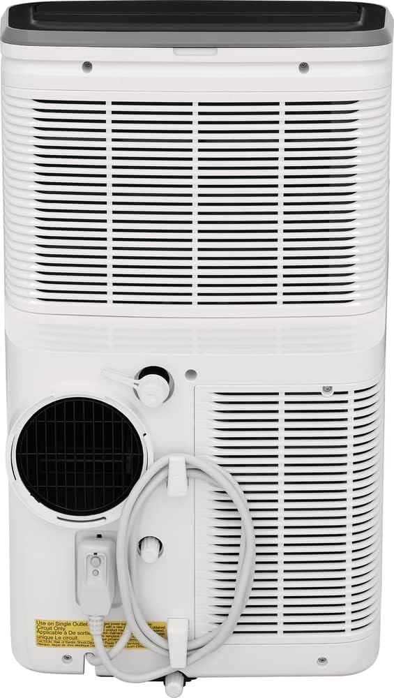 image:imageFrigidaire FHPW142AC1 Portable Air Conditioner 14K BTU ASHRAE 10K BTU DOE with MultiSpeed FanDehumidifier ModeBuiltin Air IonizerWashable FilterWorks with AlexaWiFi Connected in White
