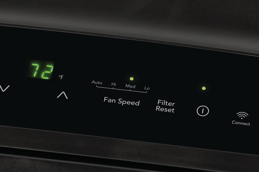 image:imageFrigidaire FHPW142AC1 Portable Air Conditioner 14K BTU ASHRAE 10K BTU DOE with MultiSpeed FanDehumidifier ModeBuiltin Air IonizerWashable FilterWorks with AlexaWiFi Connected in White