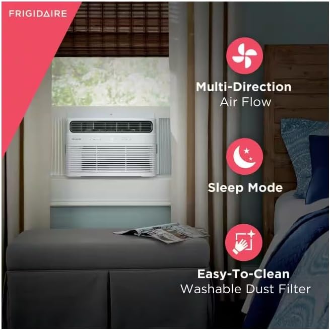 image:imageFrigidaire FHWC064TE1 Window Air Conditioner 6000 BTU