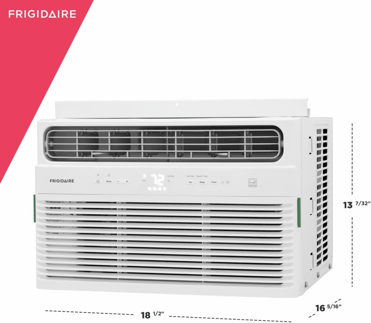 image:imageFrigidaire FHWC064WB1 Window Air Conditioner 6000 BTU White
