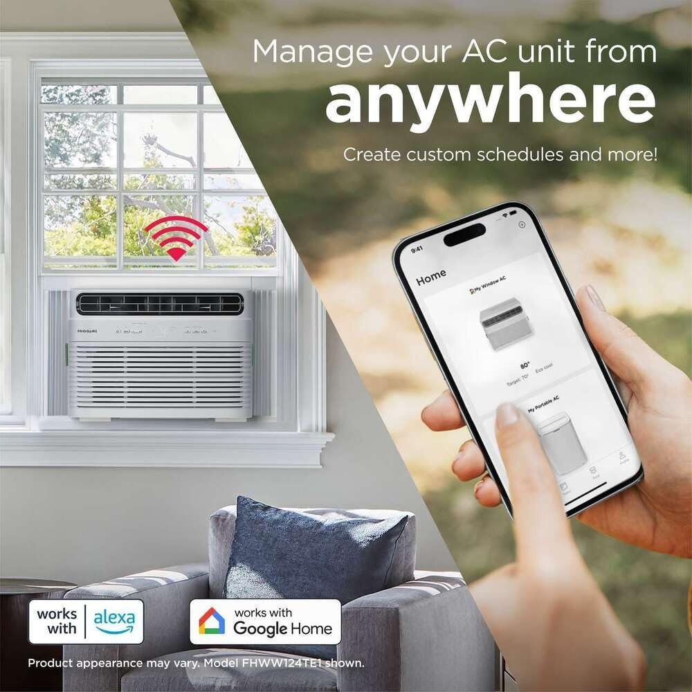 image:imageFrigidaire FHWW144TF1 Smart Window Air Conditioner 14000 BTU