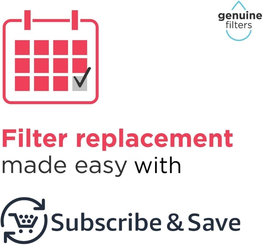 image:imageFrigidaire FRIGCOMBO3 WF3CB Water PAULTRA Air Filter Combo Pack 2 Piece Set Compatible with Select Models Only2 Piece Set