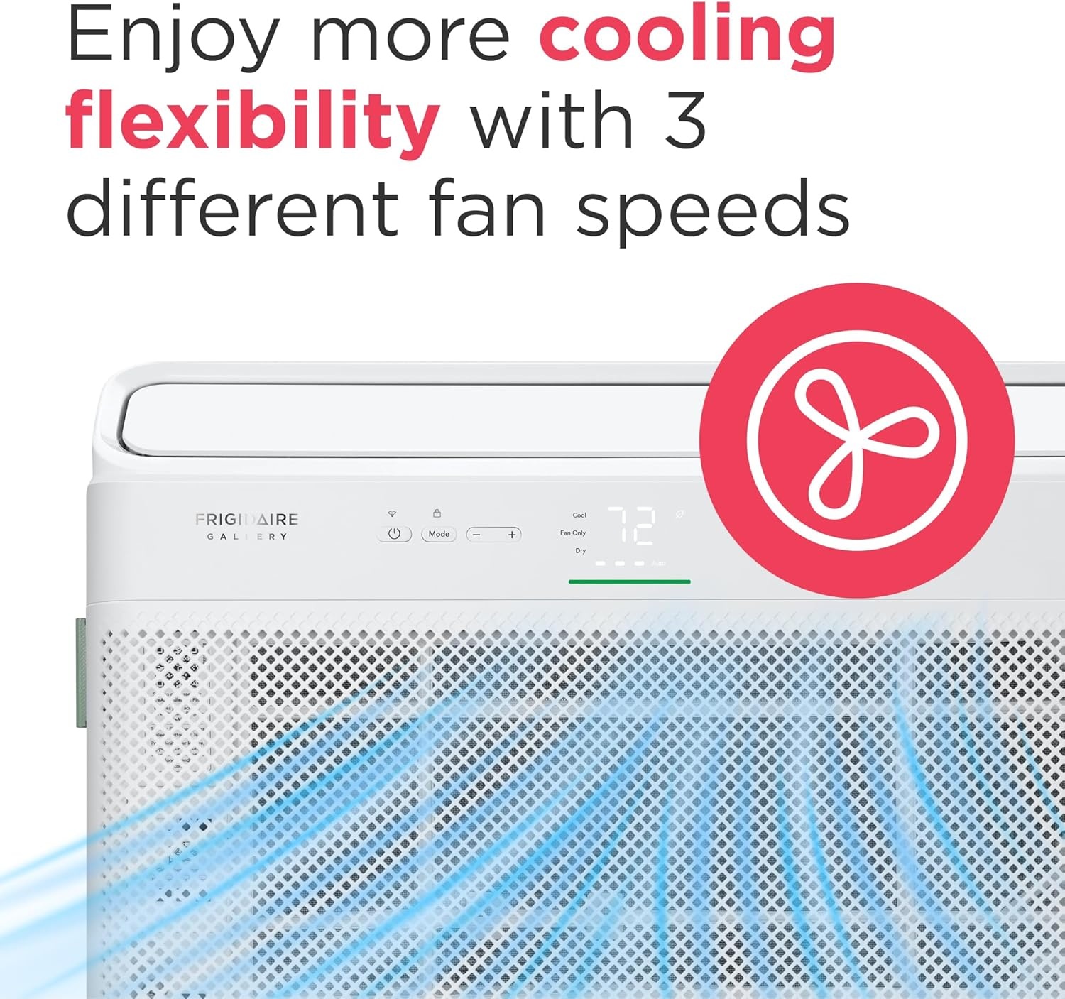 image:imageFrigidaire Gallery 8000 BTU Smart Inverter Window Air Conditioner with WiFi Energy Star Most Efficient Certification amp Indoor Air Quality Monitoring Cools Up to 350 Sq Ft Ultra Quiet White8 000 BTU New 2025