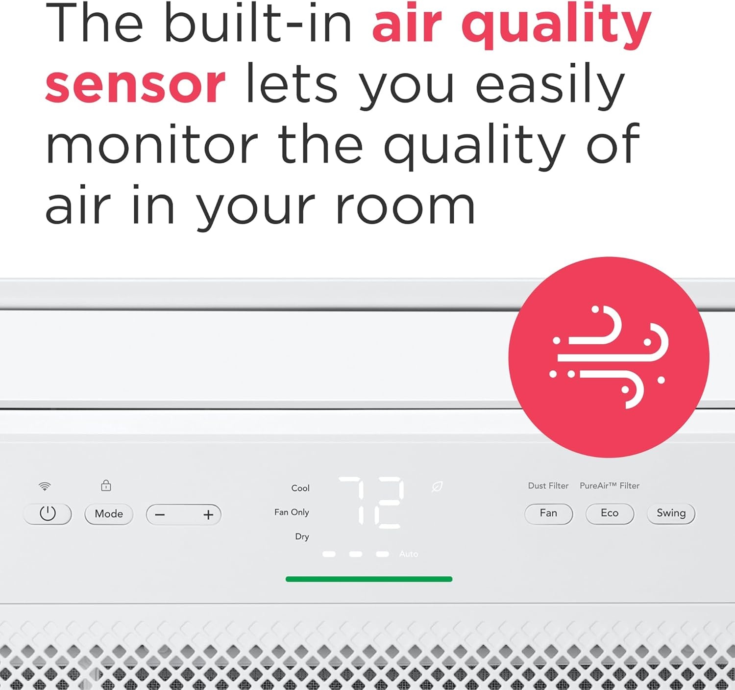 image:imageFrigidaire Gallery 8000 BTU Smart Inverter Window Air Conditioner with WiFi Energy Star Most Efficient Certification amp Indoor Air Quality Monitoring Cools Up to 350 Sq Ft Ultra Quiet White12 000 BTU New 2025