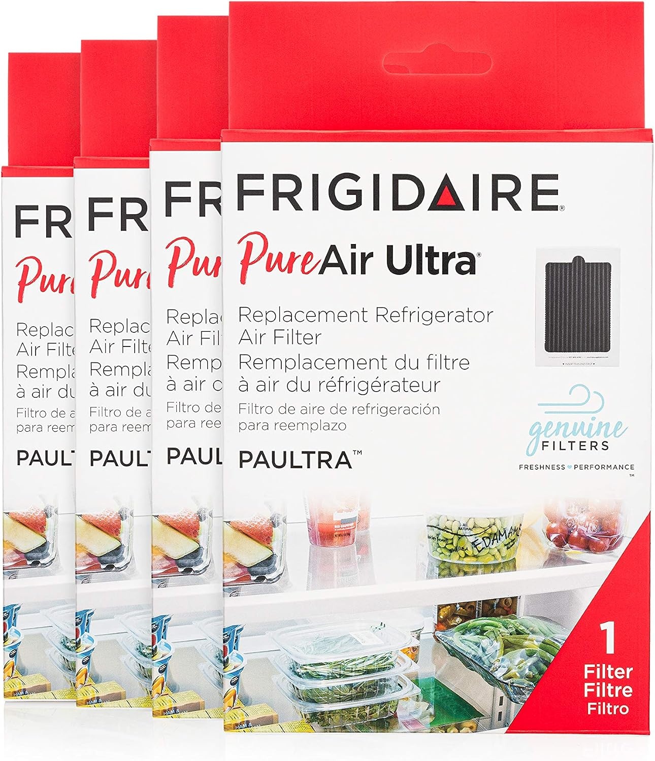 image:imageFrigidaire PAULTRA Pure Air Ultra 4 Count Air Filter 65 x 4754 Count Pack of 1