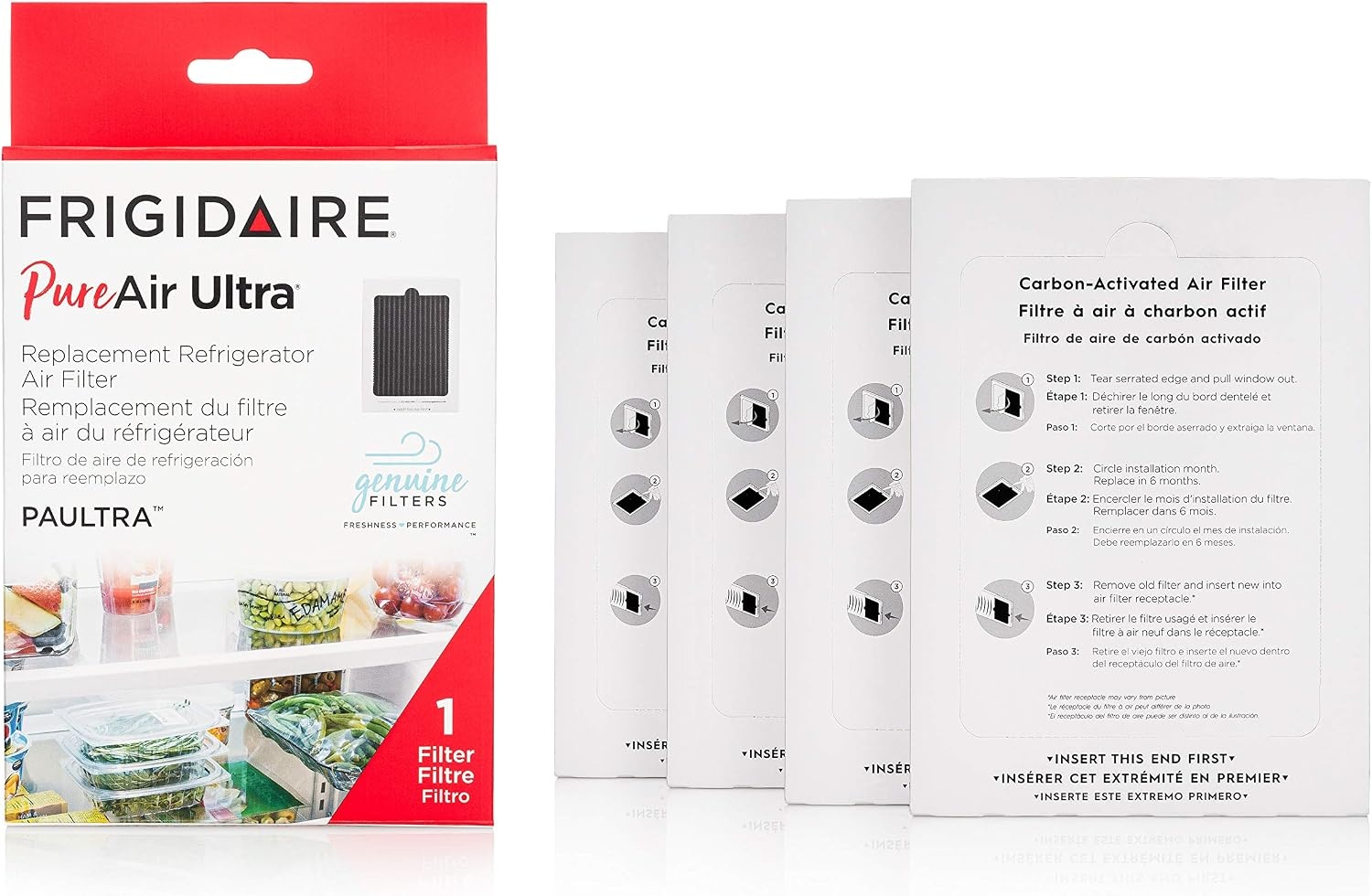 image:imageFrigidaire PAULTRA Pure Air Ultra 4 Count Air Filter 65 x 4754 Count Pack of 1