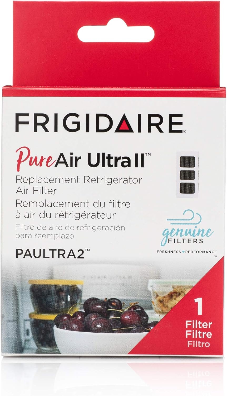 image:imageFrigidaire PAULTRAII2PK PAULTRA2 Pure Air Ultra II 2 Pack Air Filter 38 x 18 2 Count1 Count Pack of 1