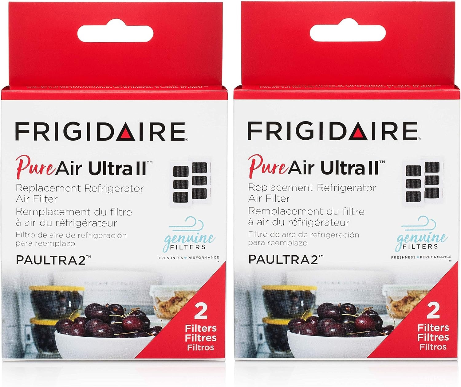 image:imageFrigidaire PAULTRAII2PK PAULTRA2 Pure Air Ultra II 2 Pack Air Filter 38 x 18 2 Count4 Count Pack of 1
