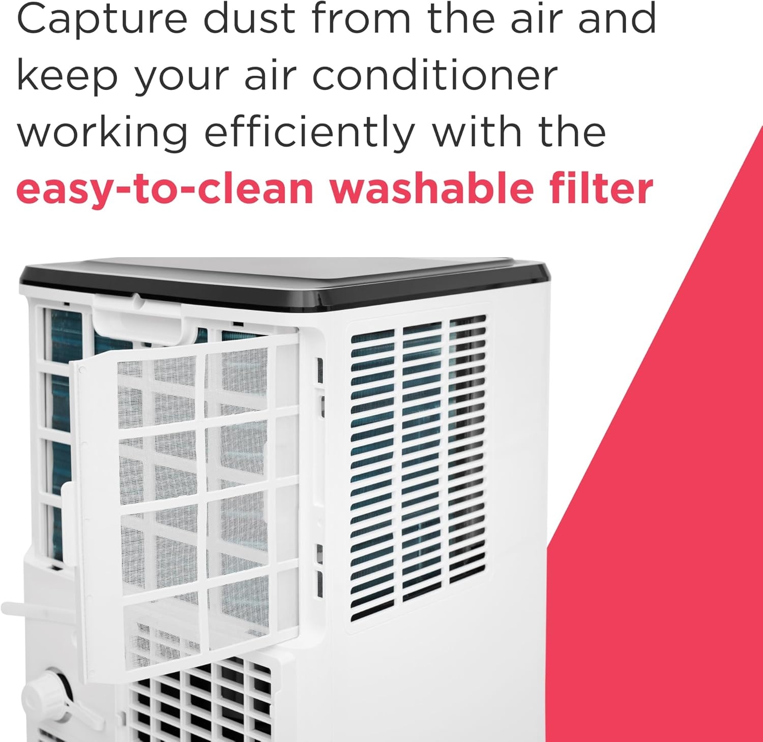 image:imageFrigidaire Portable Room Air Conditioner 8000 BTU ASHRAE 5500 BTU DOE Cools Up to 350 Sq Ft Quiet Operation Dehumidifying Dry Mode White5500 BTU