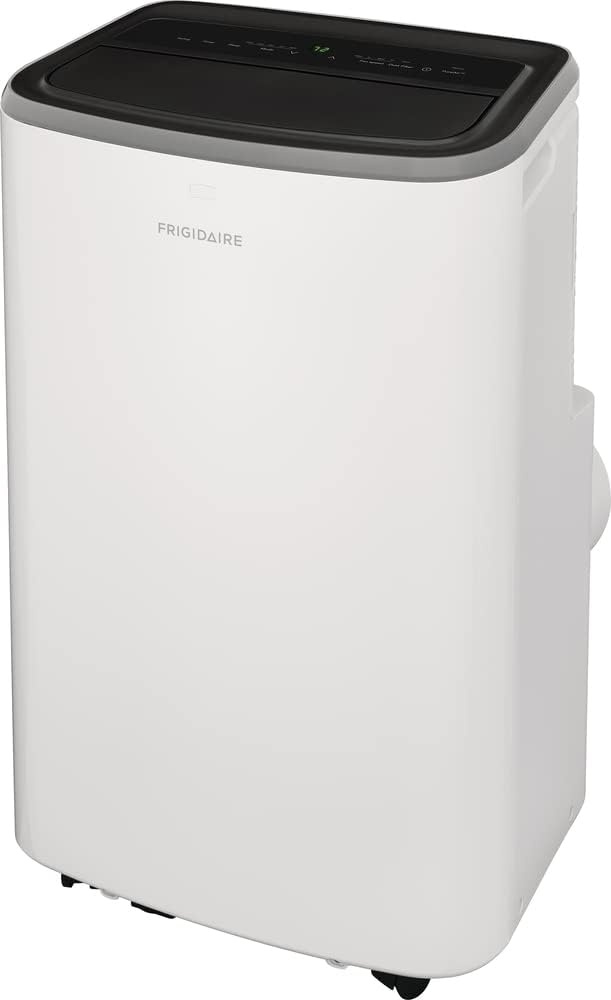 image:imageFrigidaire Portable Room Air Conditioner 8000 BTU ASHRAE 5500 BTU DOE Cools Up to 350 Sq Ft Quiet Operation Dehumidifying Dry Mode WhiteAC Only