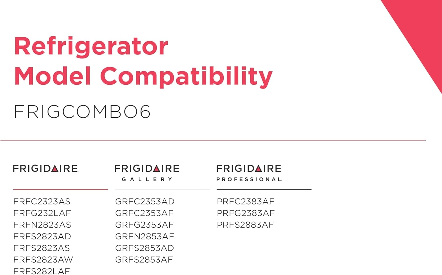 image:imageFrigidaire PurePour PWF1 FPPWFU01 amp PureAir AF2 FRGPAAF2 Water amp Air Filter Combo KitSmall