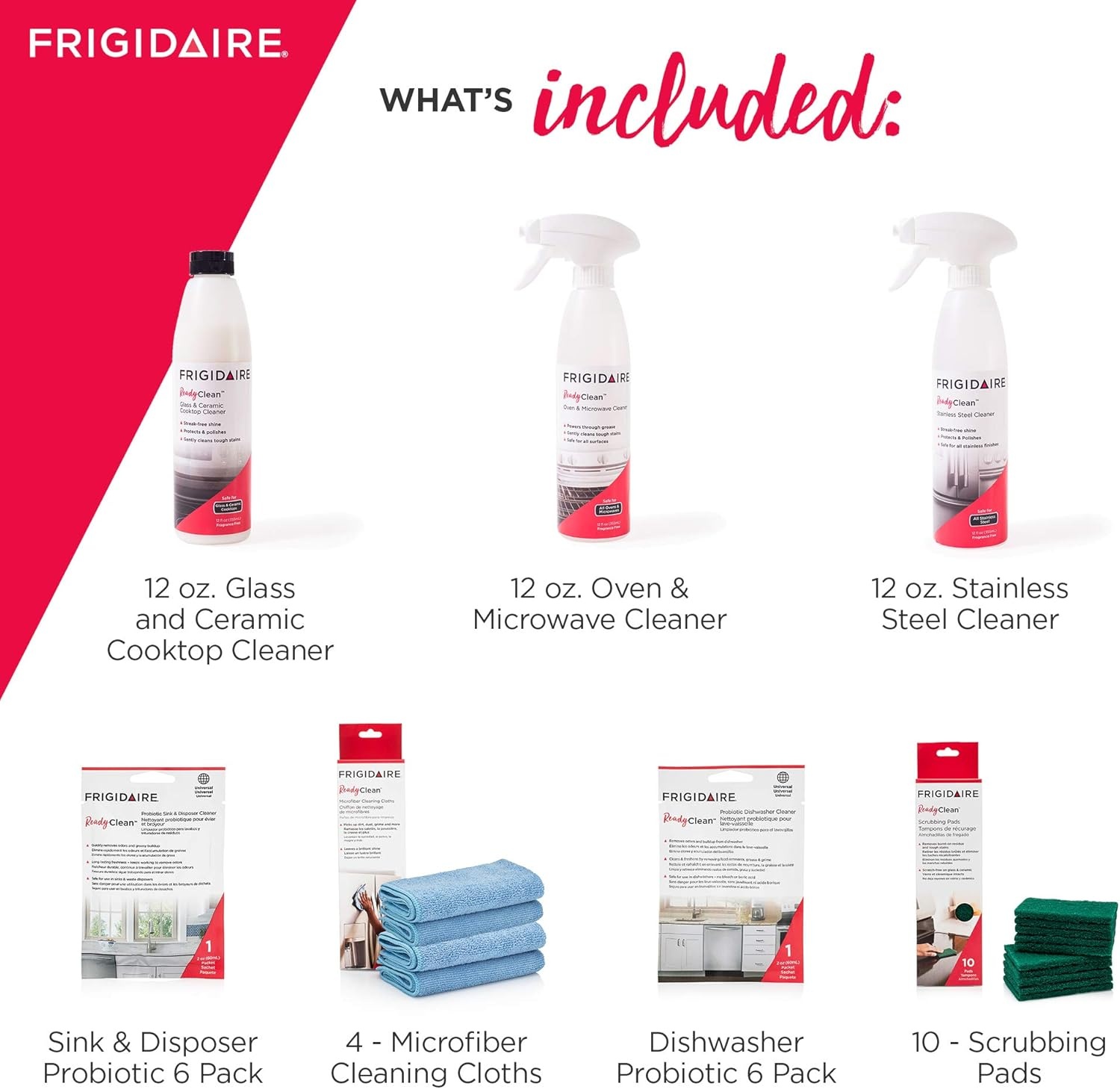 image:imageFrigidaire Ready Clean Kitchen Cleaner Bundle 10FFKITC01