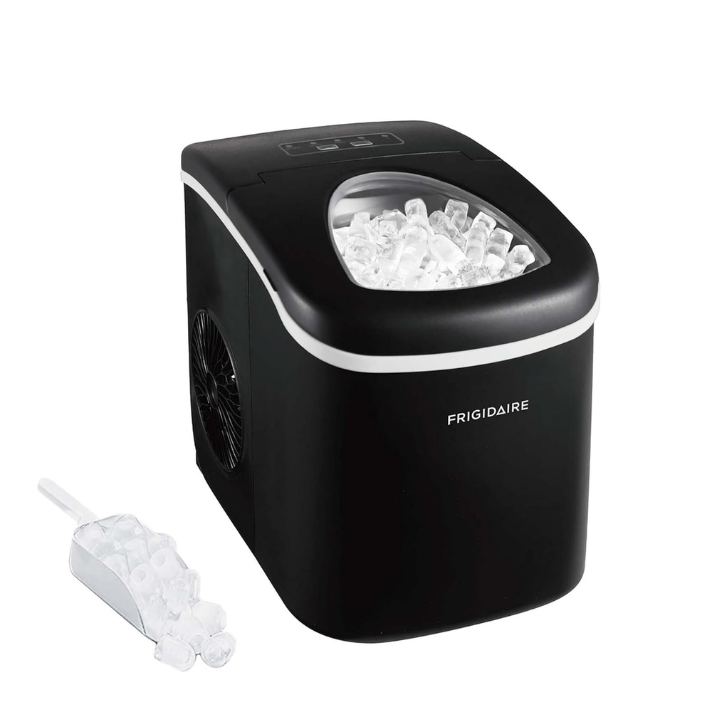 image:imageFRIGIDAIRE Portable Compact Ice Maker Counter Top Ice Making Machine 26lb per day WhiteBlack