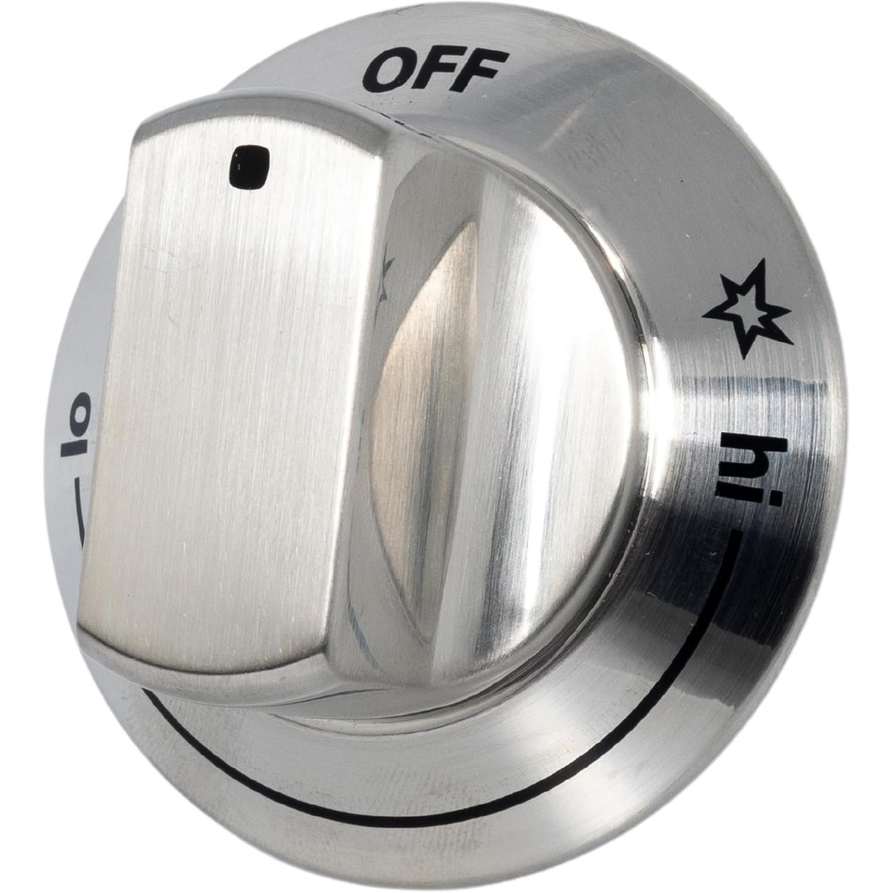 image:imageFrigidaire 318242275 Stovetop Burner Knob for Gas Ranges and Stoves Chrome