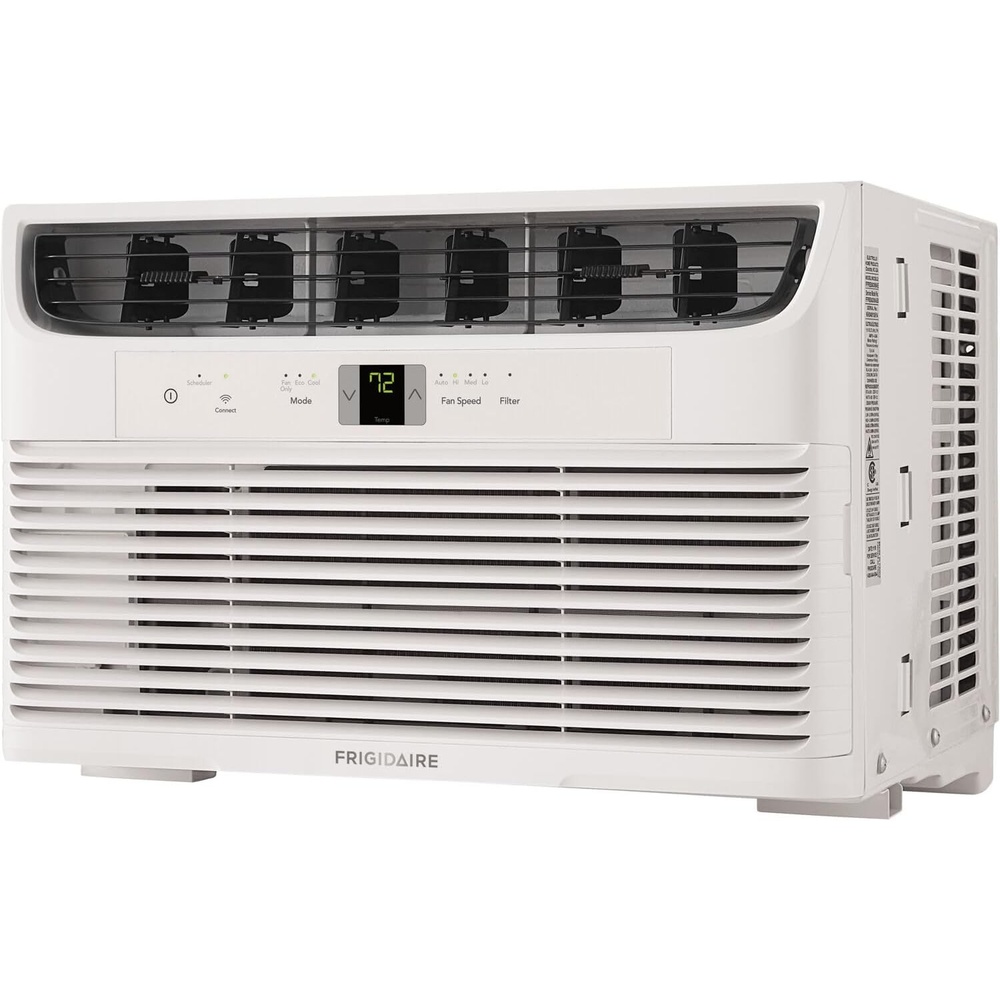 image:imageFrigidaire 6000 BTU Window Air Conditioner and Dehumidifier 115V Cools up to 250 Sq Ft for Apartment Dorm Room SmallMedium Rooms with Remote Control WhiteSmart White