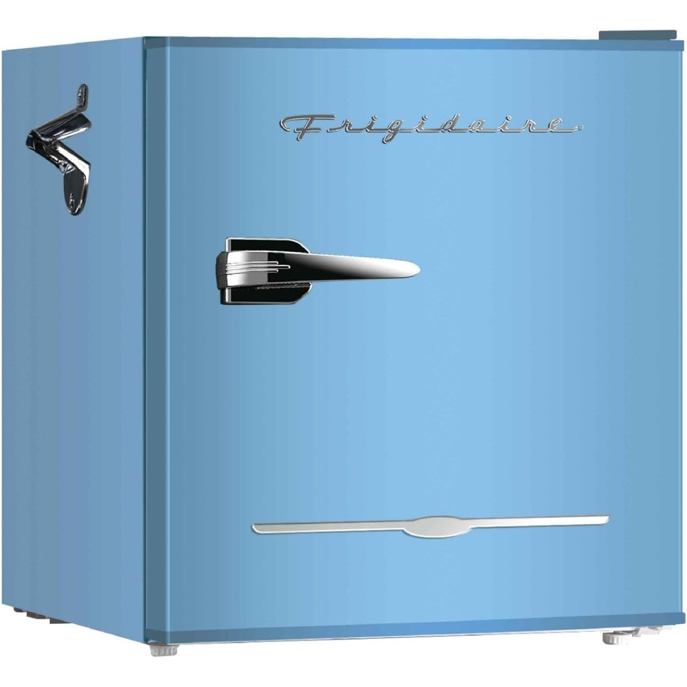 image:imageFrigidaire EFR176 16 cu ft Retro Bar Fridge with Side Bottle Opener BlueBlue