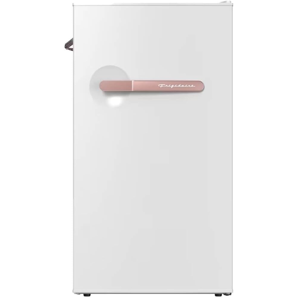 image:imageFrigidaire EFR323 32 cu ft Compact Fridge Mini Refrigerator Stainless Steel Platinum SeriesRose White