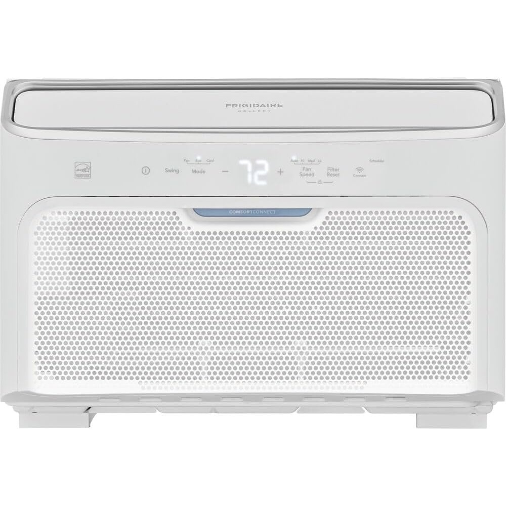 image:imageFrigidaire Gallery 8000 BTU Smart Inverter Window Air Conditioner with WiFi Energy Star Most Efficient Certification amp Indoor Air Quality Monitoring Cools Up to 350 Sq Ft Ultra Quiet White10 000 BTU