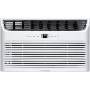 Frigidaire 12000 BTU Cooling Built-In Room Wall Air Conditioner with Air Ionizer, Washable Filter, and Remote Control (White)
