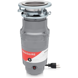 Frigidaire 1/3 HP Corded Garbage Disposal for Kitchen Sinks | FF03DISPC1(1/3 HP)