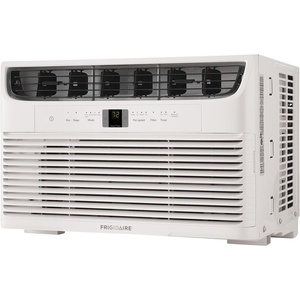 Frigidaire 6,000 BTU Window Air Conditioner and Dehumidifier, 115V, Cools up to 250 Sq. Ft. for Apartment, Dorm Room, Small/Medium Rooms, with Remote Control, White(Cool White)