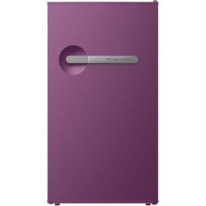 Frigidaire EFR323 3.2 cu ft Compact Fridge, Mini Refrigerator, Stainless Steel, Platinum Series(Purple)