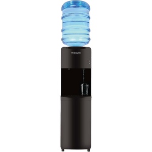 Frigidaire EFWC498 – Top Loading Cooler Dispenser -Hot & Cold Water – Child Safety Lock – Innovative Slim & Sleek Design, Holds 3 or 5 Gallon Bottles – Black(Black)