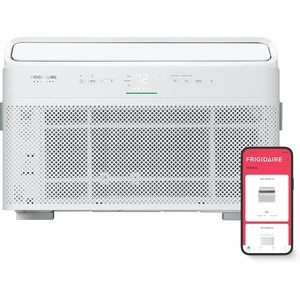 Frigidaire Gallery 8,000 BTU Smart Inverter Window Air Conditioner with Wi-Fi, Energy Star Most Efficient Certification & Indoor Air Quality Monitoring, Cools Up to 350 Sq. Ft., Ultra Quiet, White(12 000 BTU New 2025)