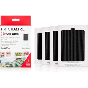 Frigidaire PAULTRA Pure Air Ultra 4 Count Air Filter, 6.5″ x 4.75″(4 Count (Pack of 1))
