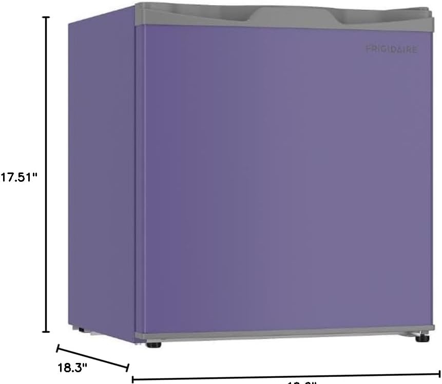 image:imageFrigidaire EFR115RED 16 Cu Ft Compact Fridge for Office Dorm Room Mancave or RV RedPurple