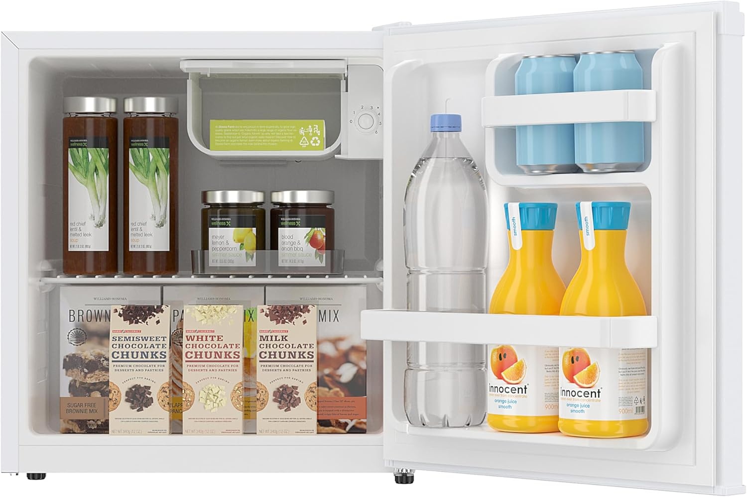 image:imageFrigidaire EFR115RED 16 Cu Ft Compact Fridge for Office Dorm Room Mancave or RV RedWhite