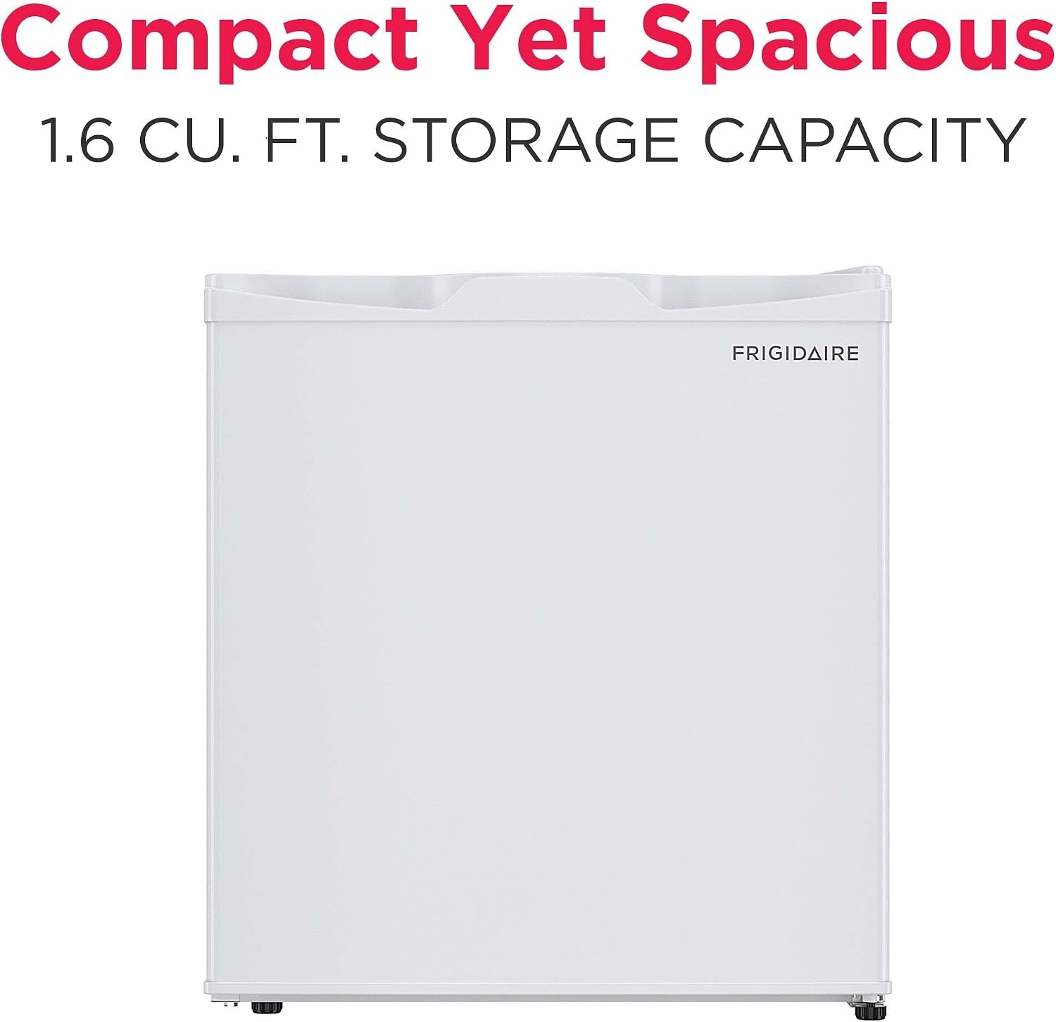 image:imageFrigidaire EFR115RED 16 Cu Ft Compact Fridge for Office Dorm Room Mancave or RV RedWhite