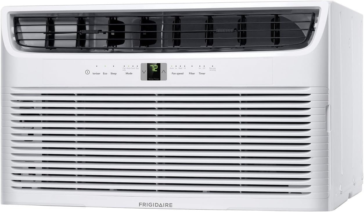 image:imageFrigidaire 230V 10000 BTU Wall Air Conditioner with Dehumidifier Fan amp Remote Control Quiet Energy Efficient Wall Mounted AC Unit for Home Cooling Cools Small Rooms Up To 450 Sq Ft