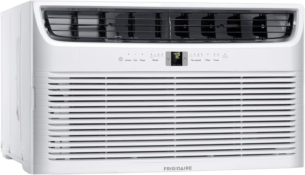 image:imageFrigidaire 230V 10000 BTU Wall Air Conditioner with Dehumidifier Fan amp Remote Control Quiet Energy Efficient Wall Mounted AC Unit for Home Cooling Cools Small Rooms Up To 450 Sq Ft