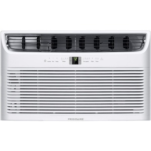 Frigidaire 230V 10000 BTU Wall Air Conditioner with Dehumidifier, Fan & Remote Control, Quiet Energy Efficient Wall Mounted AC Unit for Home Cooling, Cools Small Rooms Up To 450 Sq Ft