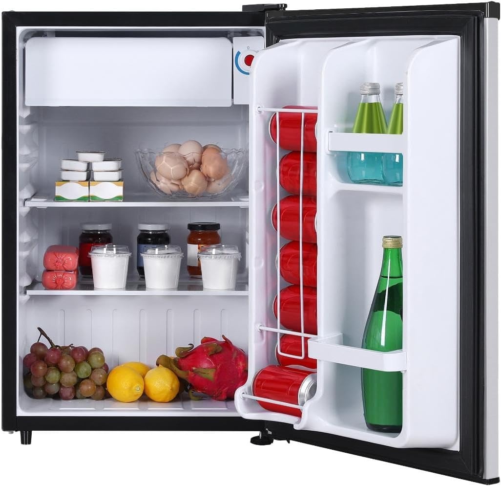image:imageFrigidaire EFR182 16 cu ft Stainless Steel Mini Fridge Perfect for Home or The Office Platinum Series 1825 cu ft